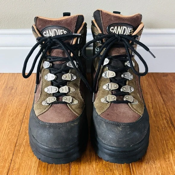 Candie's Water Resistant Suede Winter Boots 8.5 - Picture 4 of 11